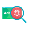 ad verification using a proxy network scraper to collect the data
