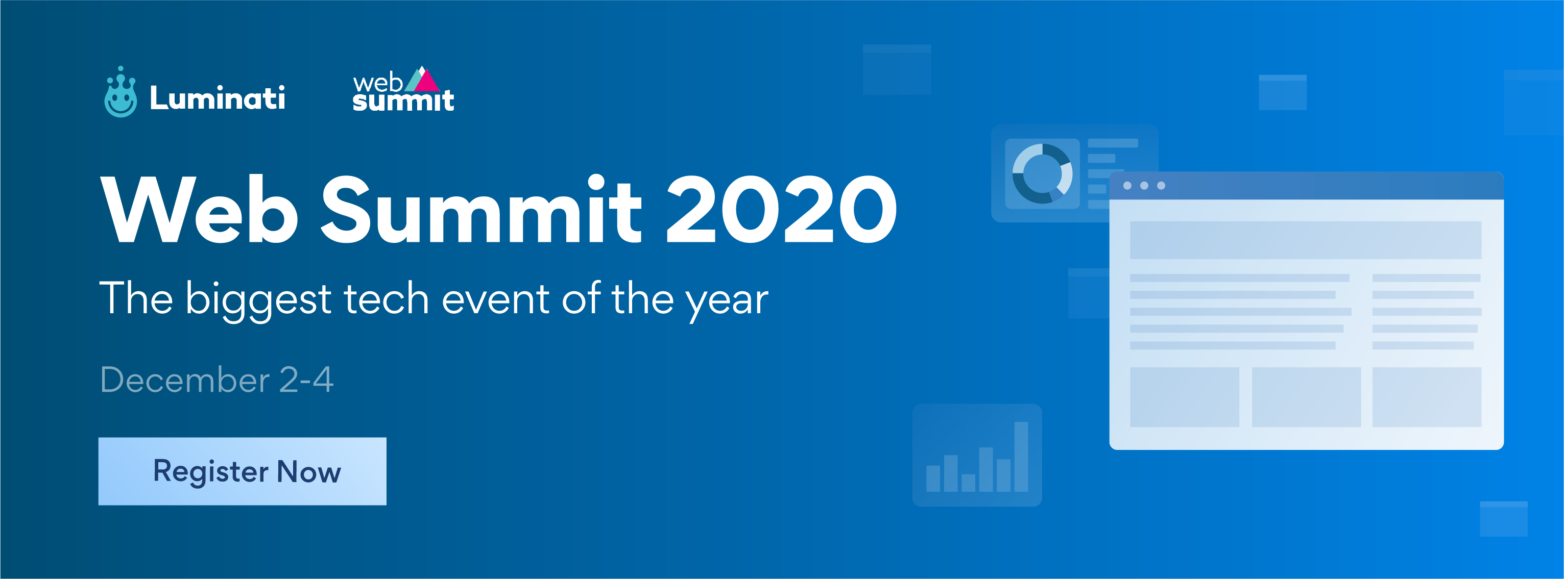 Web Summit 2020 Splash Banner - The Biggest Tech Event Of The Year