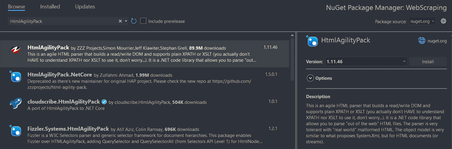 Web Scraping With C# - 2024 Guide