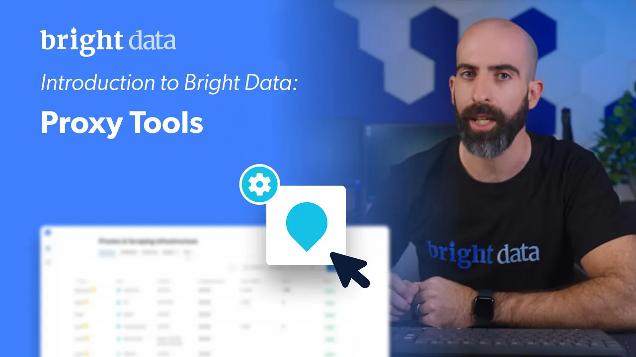 Introduction to Bright Data webinar - proxy tools