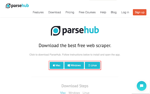 parsehub download