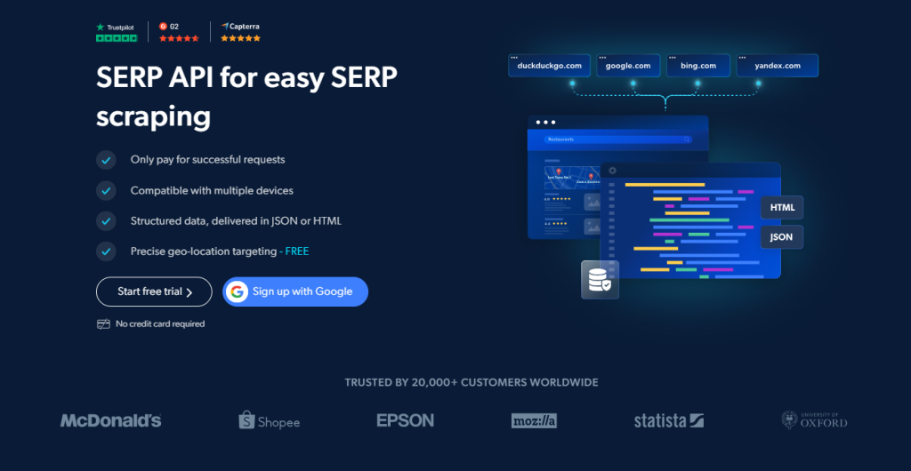 Bright Data's SERP API 