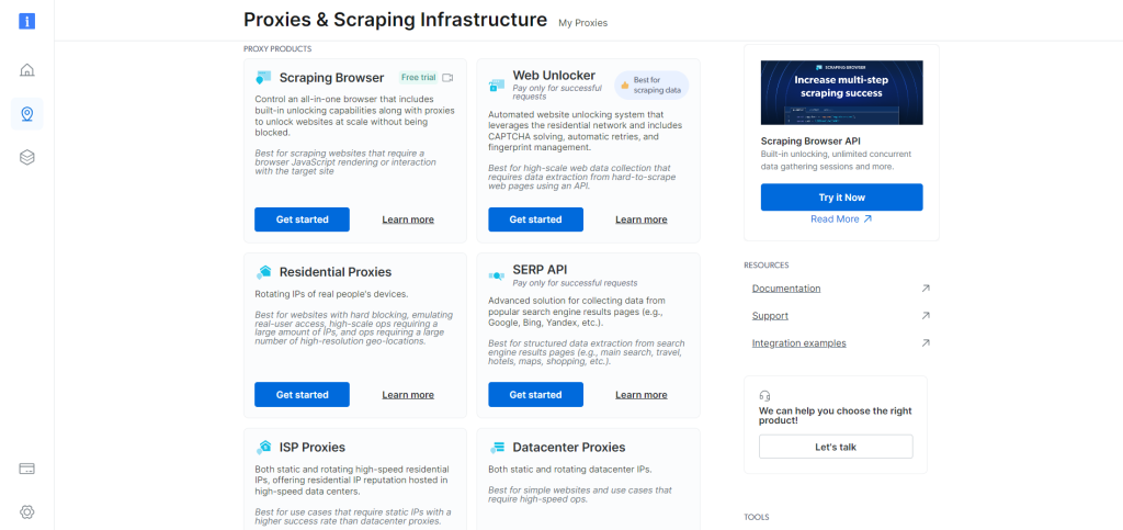 Configuring your residential proxies