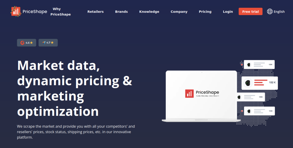 PriceShape pricing tool